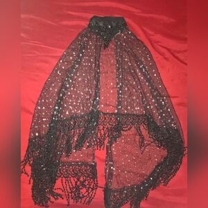 Vintage Beaded Cape/Shaul
